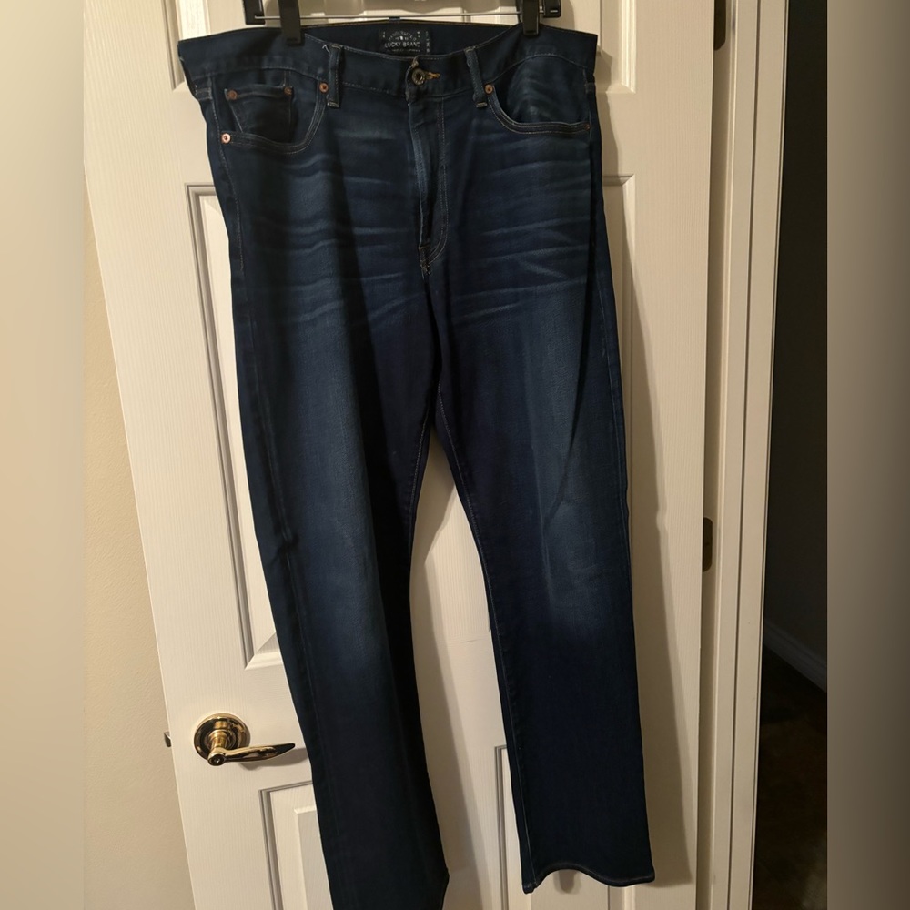 Lucky jeans.  Men’s.